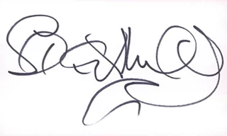 Sarah Miles autograph