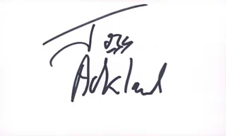 Joss Ackland autograph