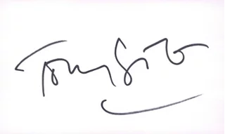 Toby Stephens autograph