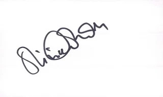 Olivia Colman autograph