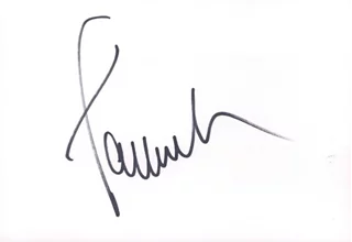 Paul Anka autograph