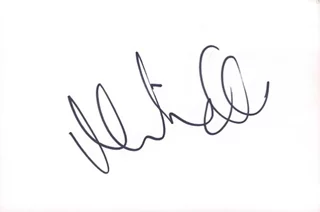 Michelle Ryan autograph