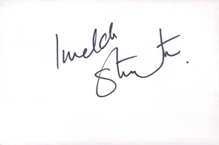 Imelda Staunton autograph
