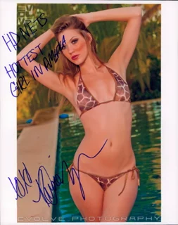 Kristen Myers autograph