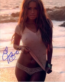 Jessica Burciaga autograph