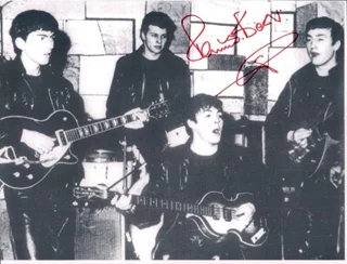 Pete Best autograph