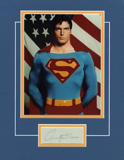 Christopher Reeve autograph
