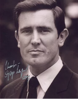 George Lazenby autograph