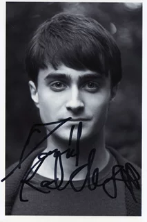Daniel Radcliffe autograph