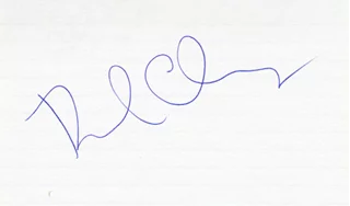 Dick Cheney autograph