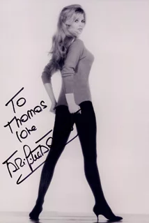 Brigitte Bardot autograph