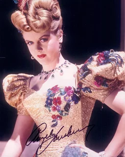 Angela Lansbury autograph