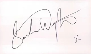Sarah Wynter autograph