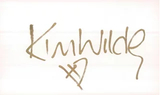 Kim Wilde autograph
