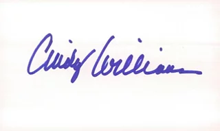 Cindy Williams autograph