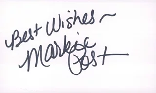 Markie Post autograph