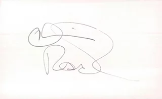 Chris Rock autograph