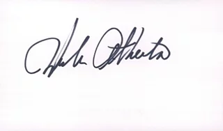 William Atherton autograph