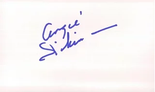 Angie Dickinson autograph