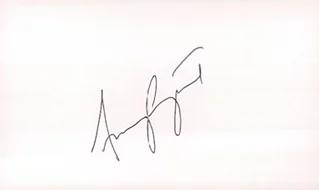 Amy Grant autograph