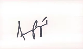 Amy Grant autograph
