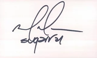 Mark McGrath autograph
