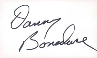 Danny Bonaduce autograph