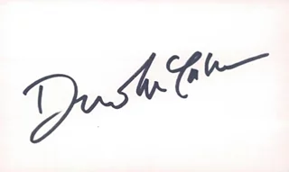 David McCallum autograph