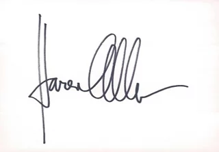 Karen Allen autograph