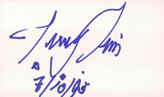 Tiny Tim autograph