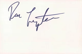 Ron Livingston autograph
