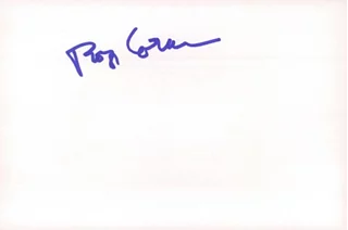 Roger Corman autograph