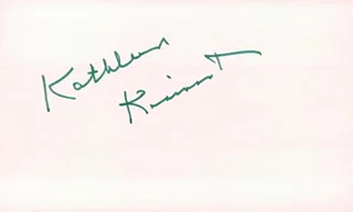 Kathleen Kinmont autograph