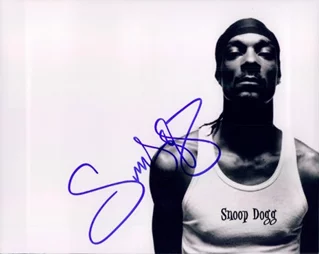 Snoop Dogg autograph