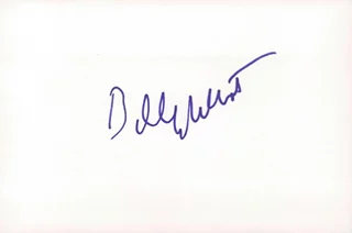 Billy West autograph