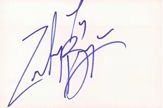 Zachary Ty Bryan autograph