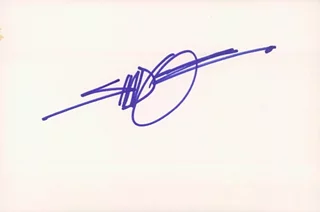 Shadoe Stevens autograph