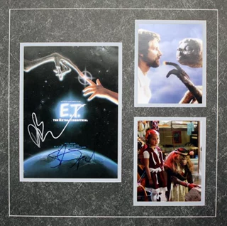 E.T. the Extra-Terrestrial autograph