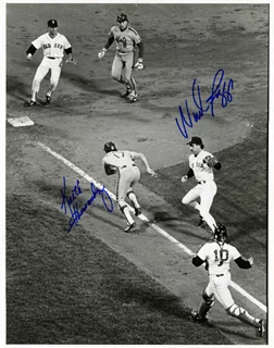 1986 World Series autograph