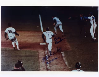 1986 World Series autograph