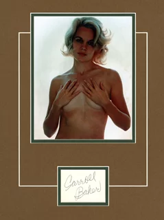 Carroll Baker autograph