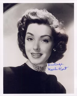 Marsha Hunt autograph