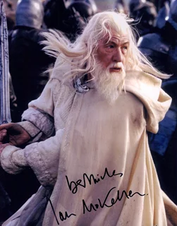 Ian McKellen autograph