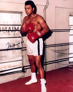 Muhammad Ali autograph