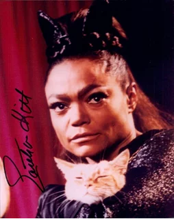Eartha Kitt autograph