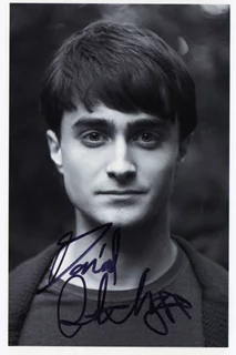Daniel Radcliffe autograph