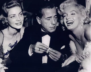 Lauren Bacall autograph