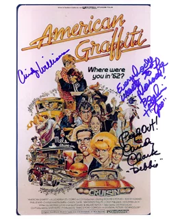 American Graffiti autograph