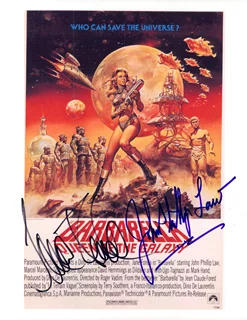 Barbarella autograph