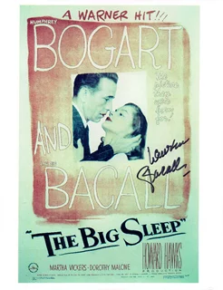 Lauren Bacall autograph